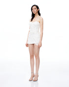 Juniper 3D Floral Mini Suits - White