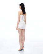 Juniper 3D Floral Mini Suits - White